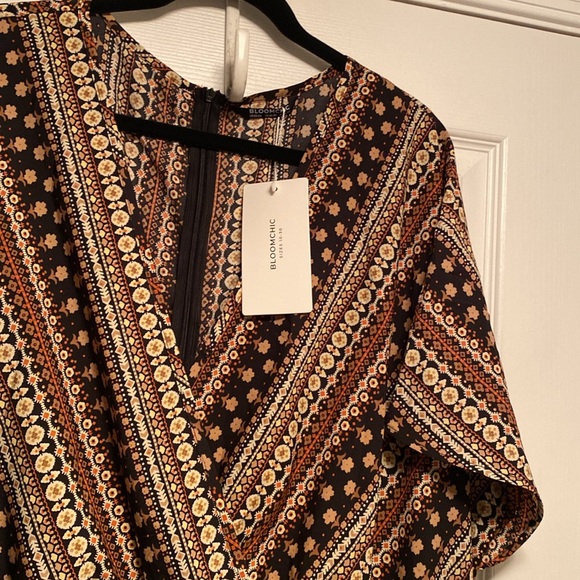 Brand New BloomChic Bohemian Wide Leg Jumpsuit…size 22-24 - Picture 7 of 7